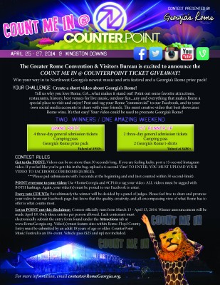Count Me In at CounterPoint 2014 poster- low res