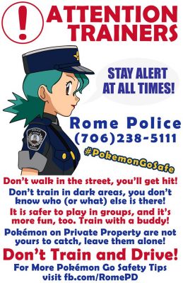 police pokemon