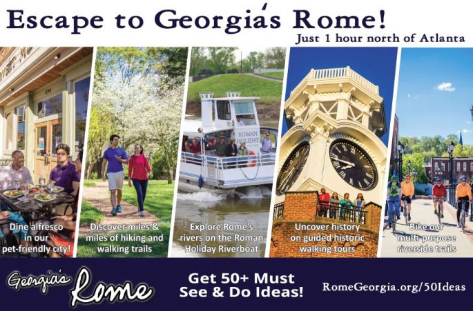 50 see and do ideas in Georgia's Rome