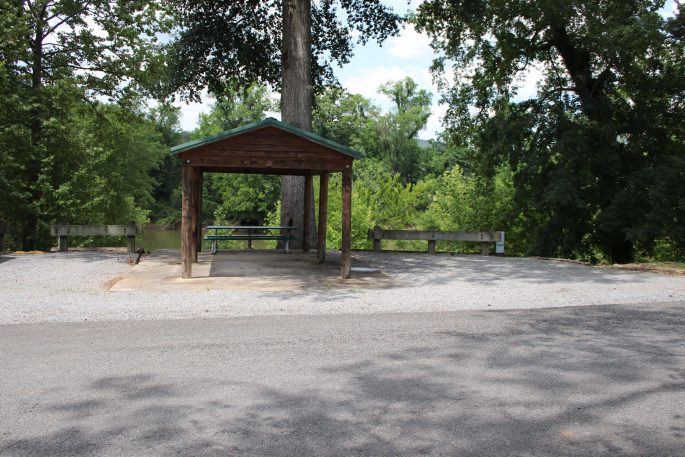 Campground for Lock and Dam Park at Coosa River Campground