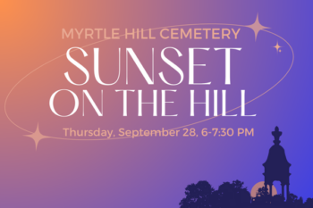 sunset on the hill