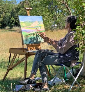 plein air painting