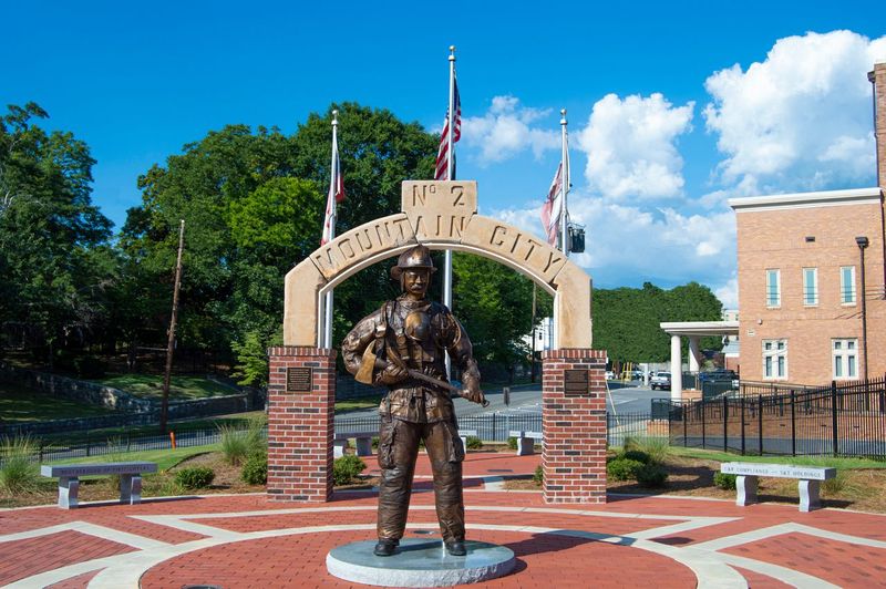 rome floyd firefighter memorial plaza