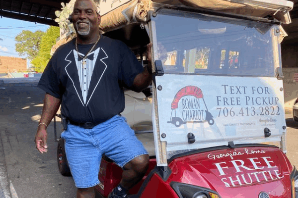 roman chariot driver Hawk