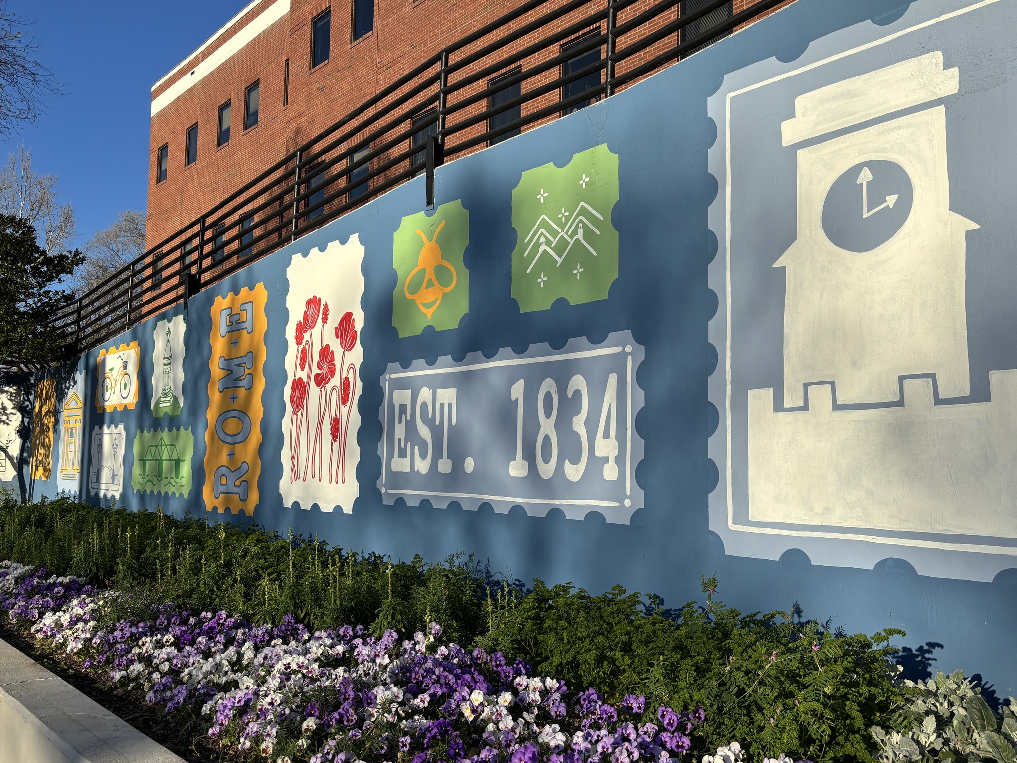 rotary plaza mural