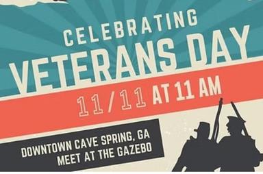 Cave Spring Veterans Day Celebration