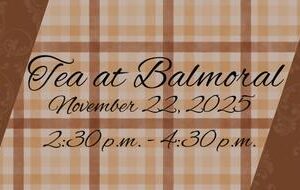 Tea at Balmoral - Southern Seasons 2025