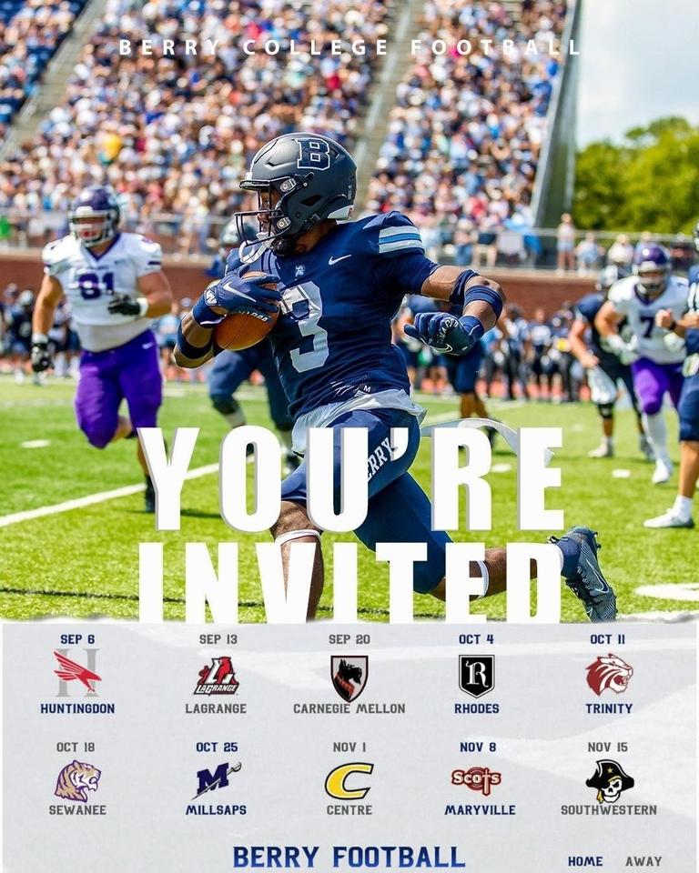 berry college football 2025