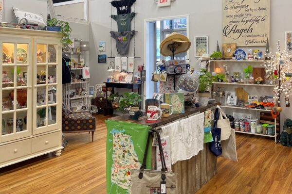 downtown gift shop interior