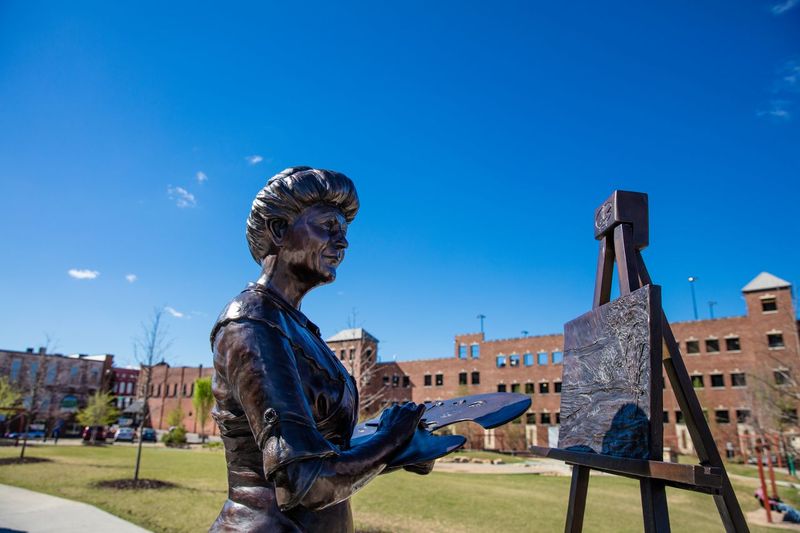 ellen axson wilson statue