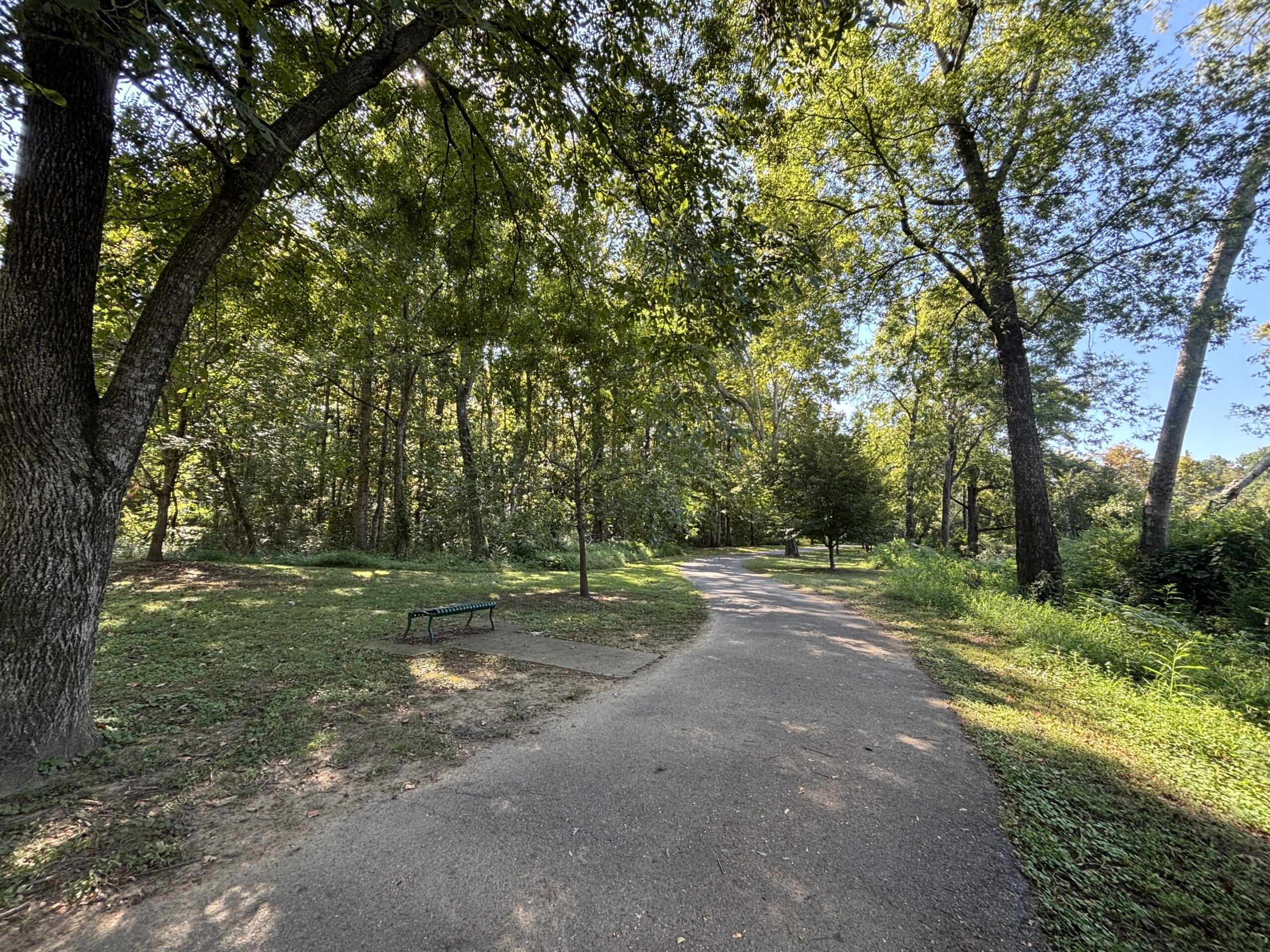 Arboretum ridge ferry park on Oostanaula River