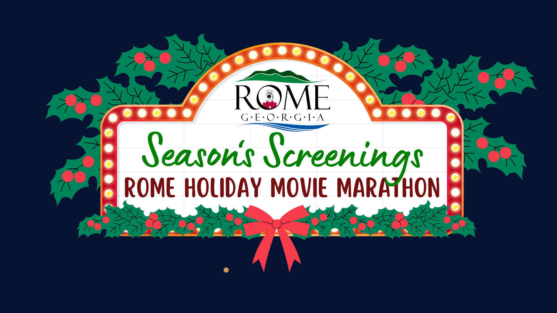 Season Screenings rome holiday movie marathon