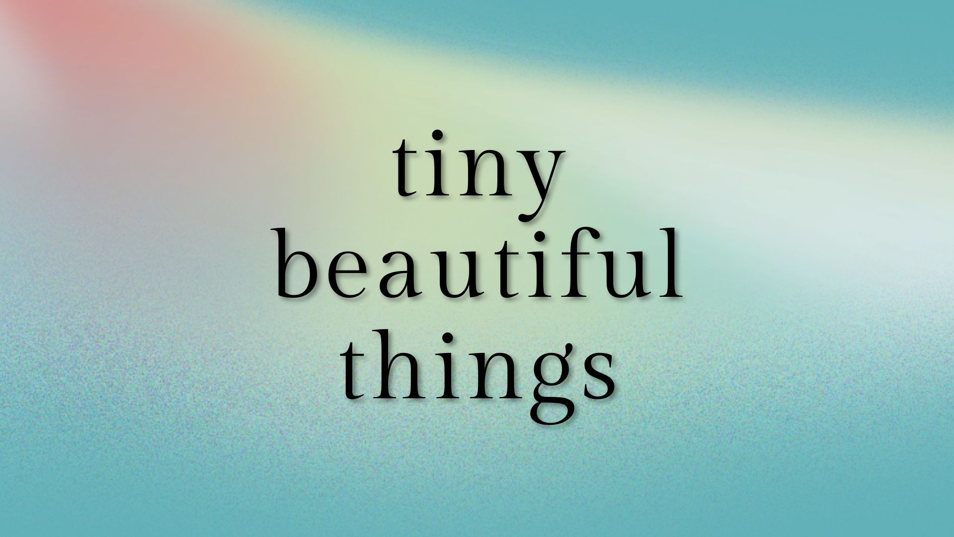 tiny beautiful things rome little theatre