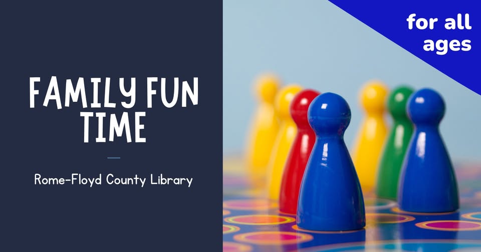 family fun time at the library