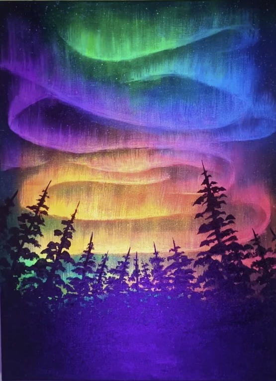 olea oils northern lights sip n paint