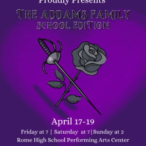 the addams family musical rome high school