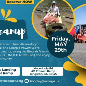 river float clean up in kingston