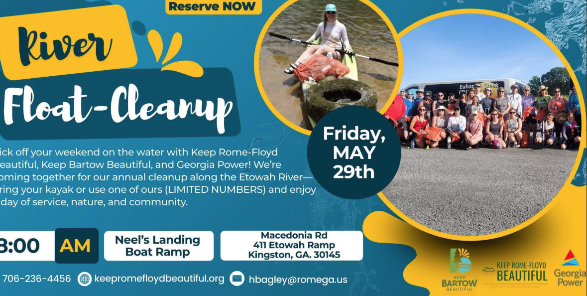 river float clean up in kingston