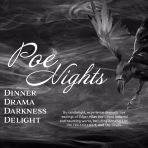 poe nights - dinner drama darkness