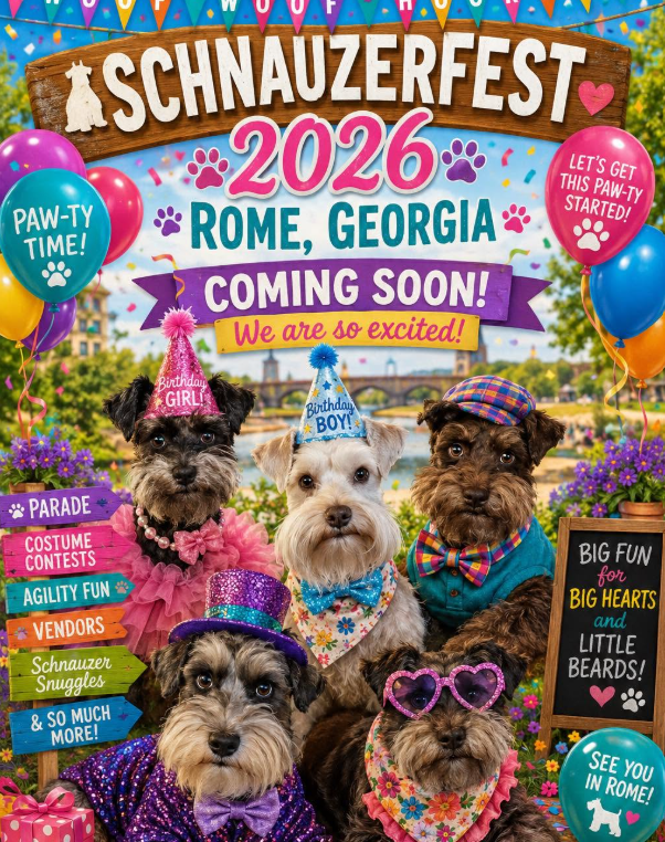 schnauzerfest rome ga 2026