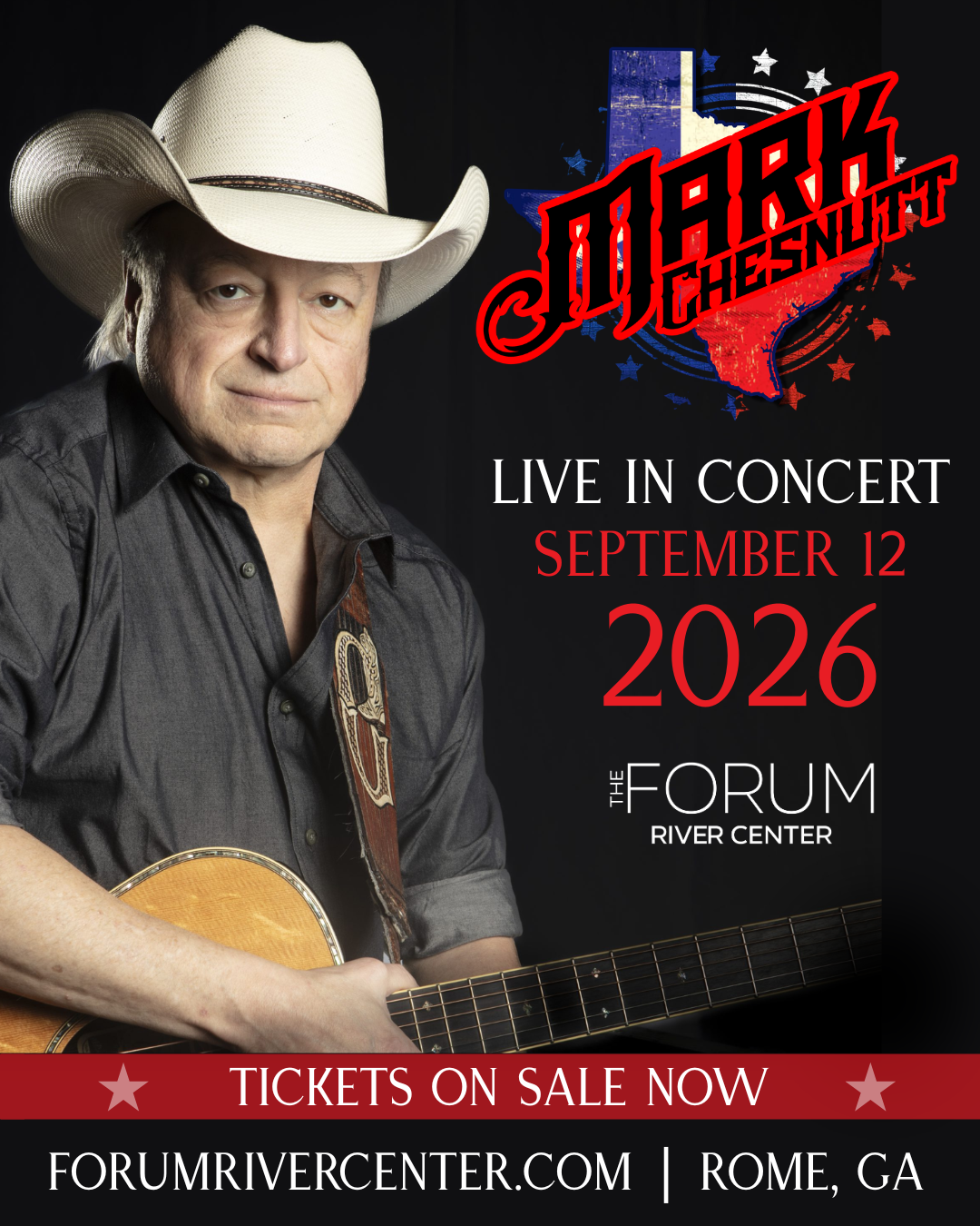 MARK CHESNUTT SEP 12 Rome GA