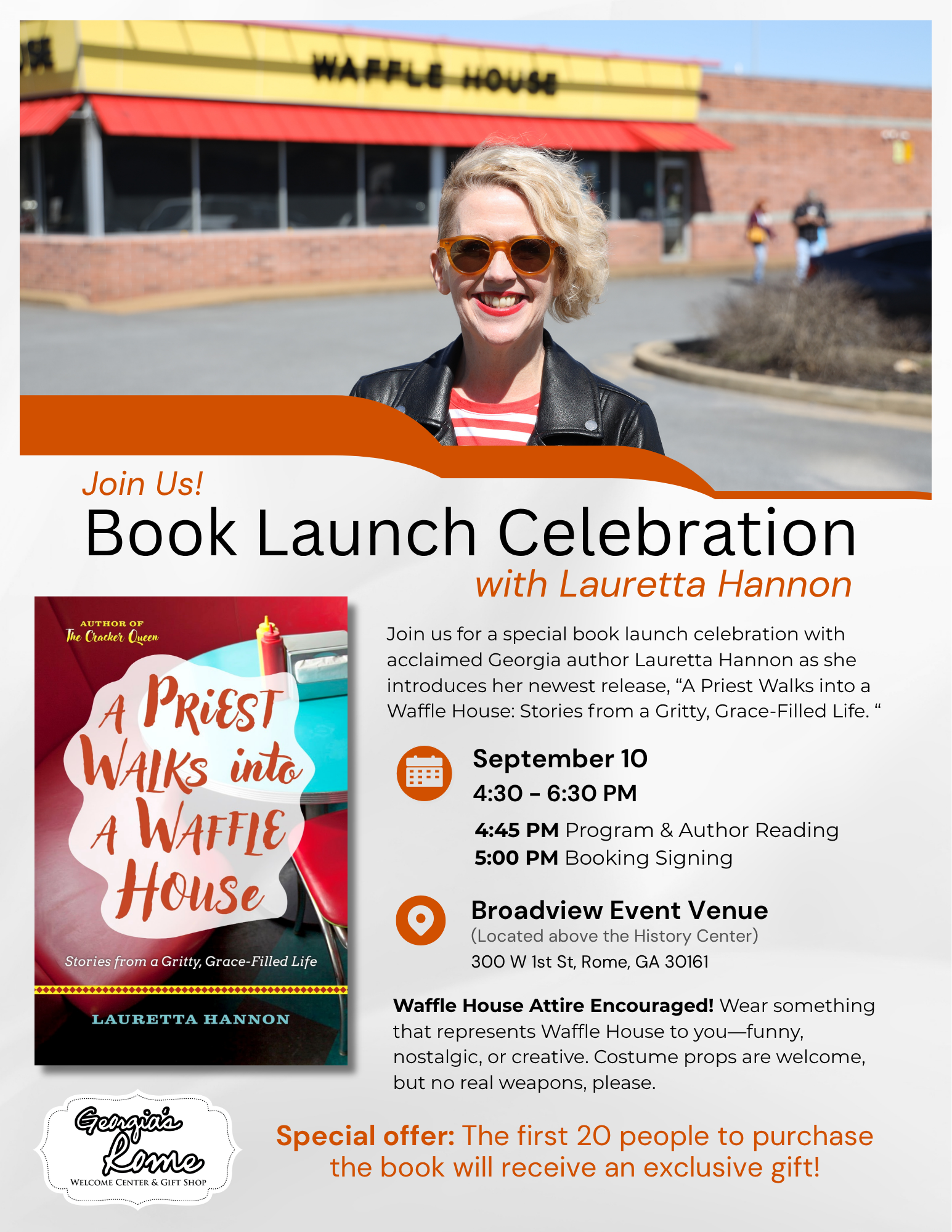 Lauretta Hannon Book Celebration