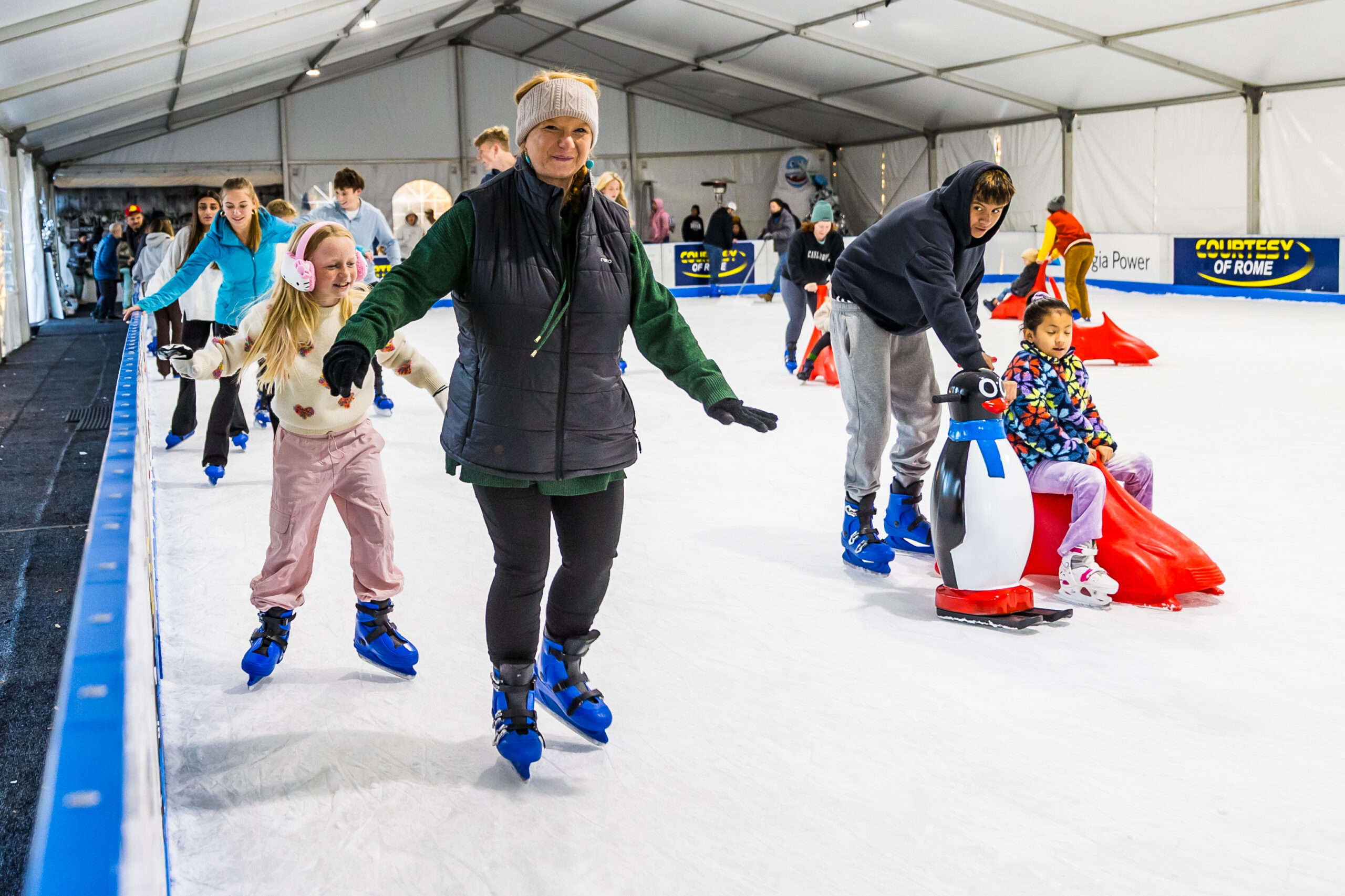 ice skating ridge ferry park rome ga
