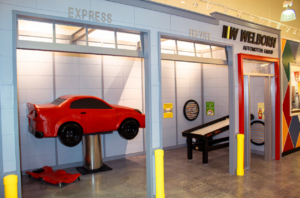 childrens museum exhibit cars