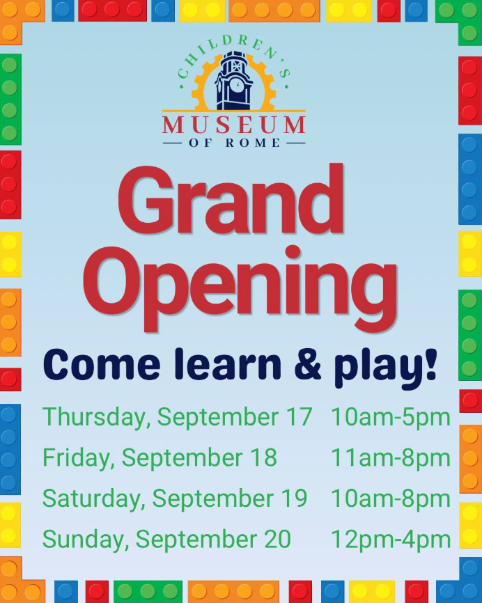 childrens museum grand opening