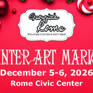 Georgia's Rome winter art market